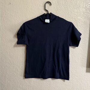 Classic Navy Blue Men's Shirt
